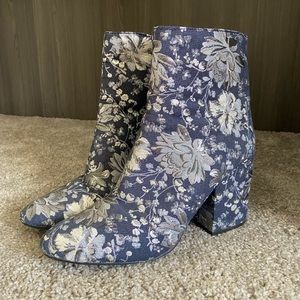 Size 11 Embroidered Ankle Boots